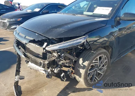 2023 Hyundai Kona N Line z USA, uszkodzony, nr VIN KM8K33A3XPU932683